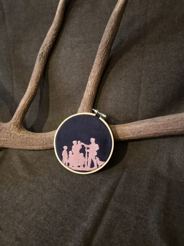 Wandbild Familie – Bild 2