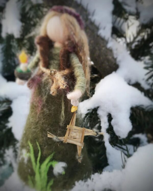 Filzfigur Imbolc