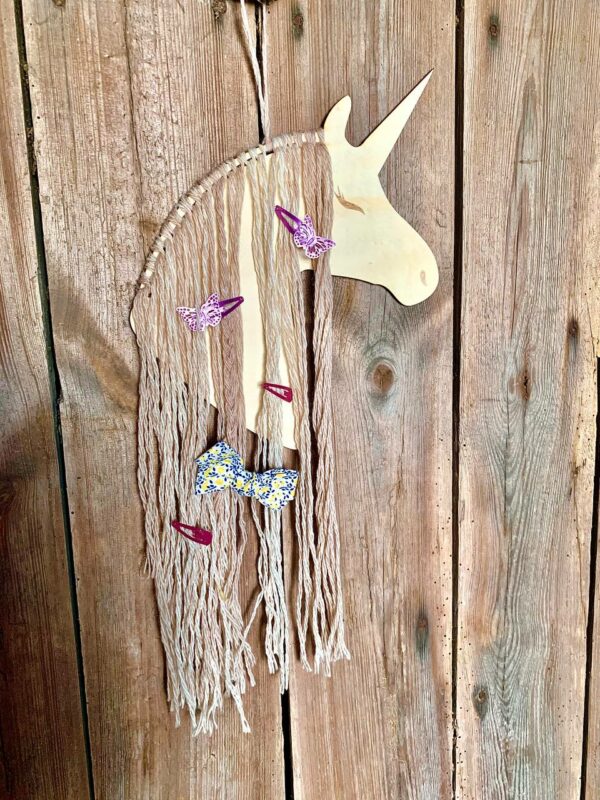 Haarspangenhalter Einhorn