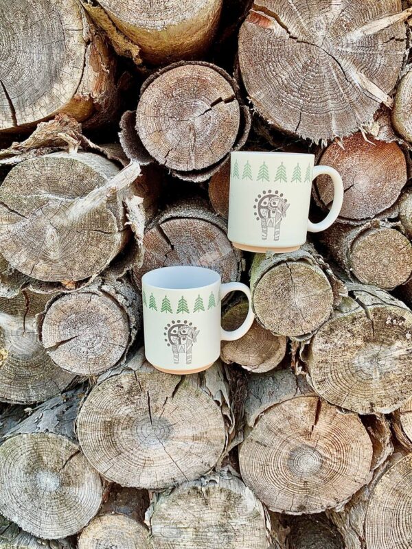 gravierte Keramiktasse Julbock -limitiert- – Bild 2