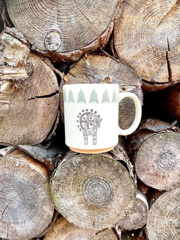 gravierte Keramiktasse Julbock -limitiert-