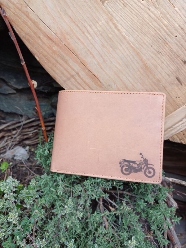 Leder Geldbeutel Simson